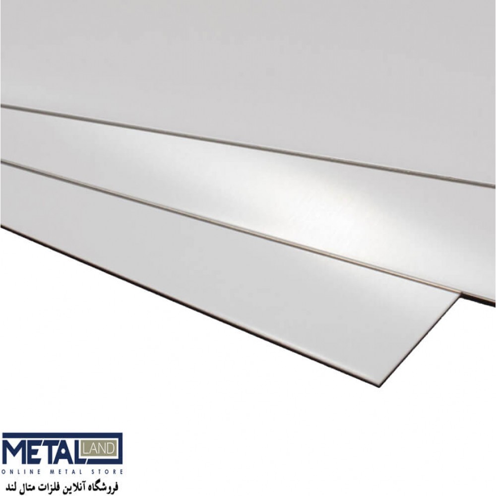 ورق استیل 321 نگیر(ضد سایش)-ضخامت4 ابعاد 1000*mm 2000 وزن 70.4kg